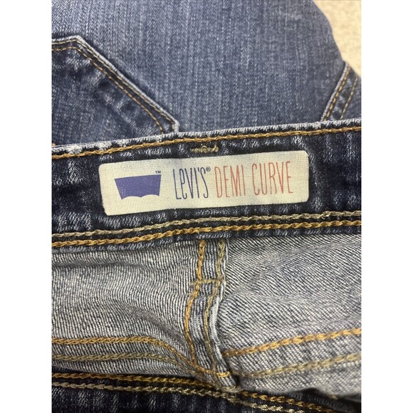 Levi's Demi Curve Jeans Women’s Low Rise Shaping Denim Straight Leg Stretch Fit - Picture 7 of 8